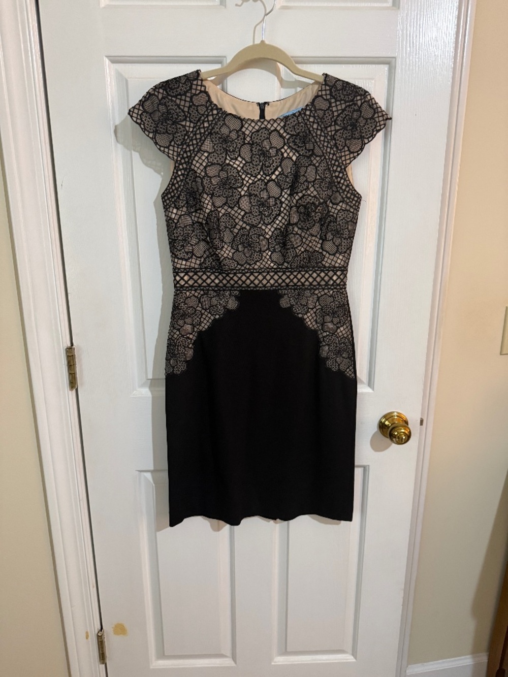 Antonio Melani black cocktail dress size 4